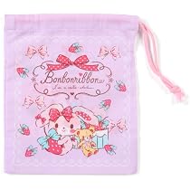 Amazon.co.jp: サンリオ(SANRIO) ぼんぼんりぼん ランチ巾着(いちご